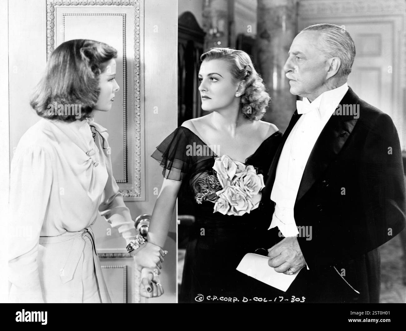 HOLIDAY [US 1938] KATHARINE HEPBURN, DORIS NOLAN, HENRY KOLKER data: 1938 Foto Stock