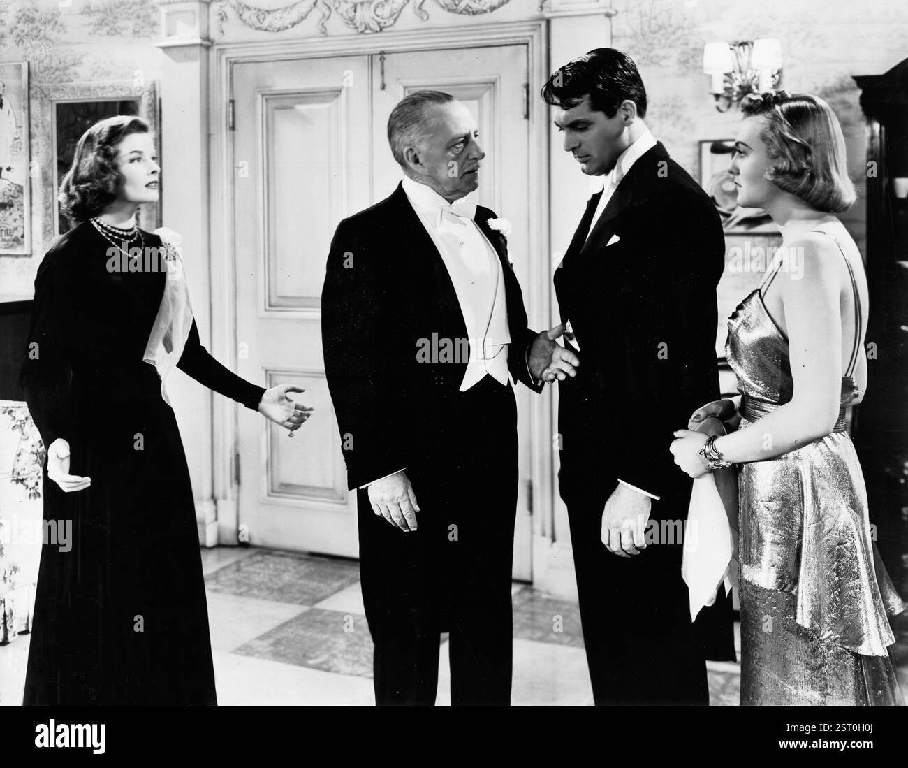 HOLIDAY [US 1938] KATHARINE HEPBURN, HENRY KOLKER, CARY GRANT, DORIS NOLAN data: 1938 Foto Stock