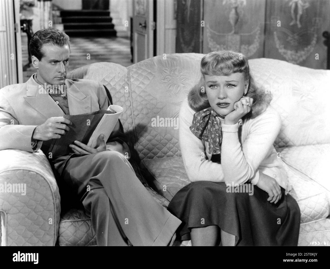 THE BARKLEYS OF BROADWAY [US 1949] JACQUES FRANCOIS, GINGER ROGERS data: 1949 Foto Stock