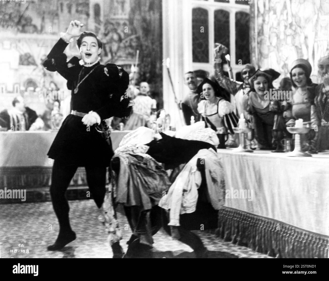 LA VITA PRIVATA DI ENRICO VIII [BR 1933] ROBERT DONAT NEL RUOLO DI THOMAS CULPEPER data: 1933 Foto Stock
