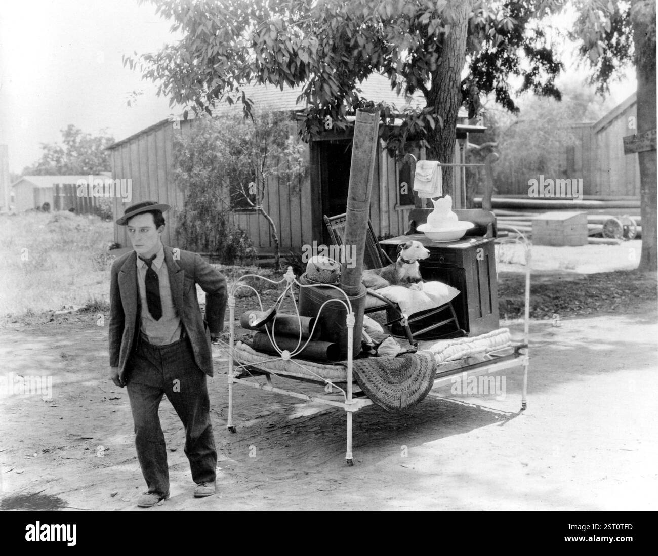 DIRIGITI VERSO OVEST [US 1925] BUSTER KEATON data: 1925 Foto Stock