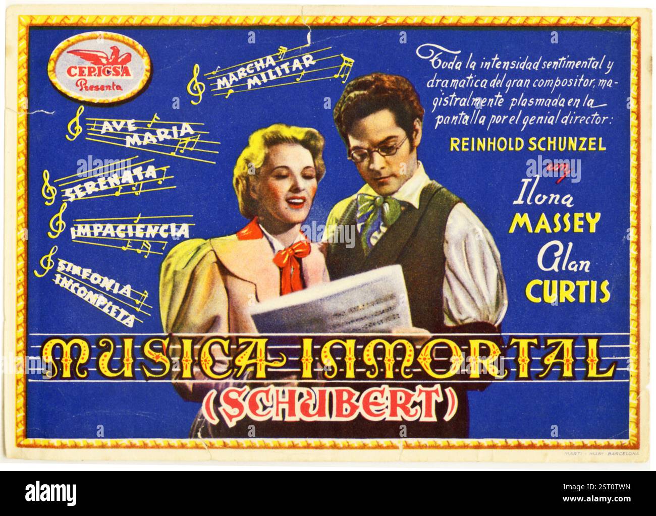 VINO NUOVO [US 1941] alias THE GREAT AWAKENING [titolo della pubblicazione inglese] ILONA MASSEY, ALAN CURTIS data: 1941 Foto Stock