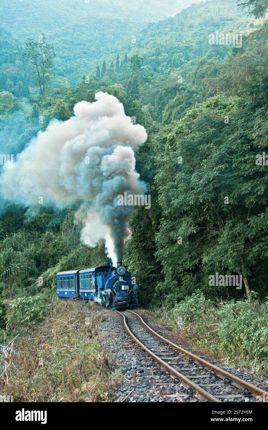 Darjeeling Himalayan Railway una favola. Foto Stock
