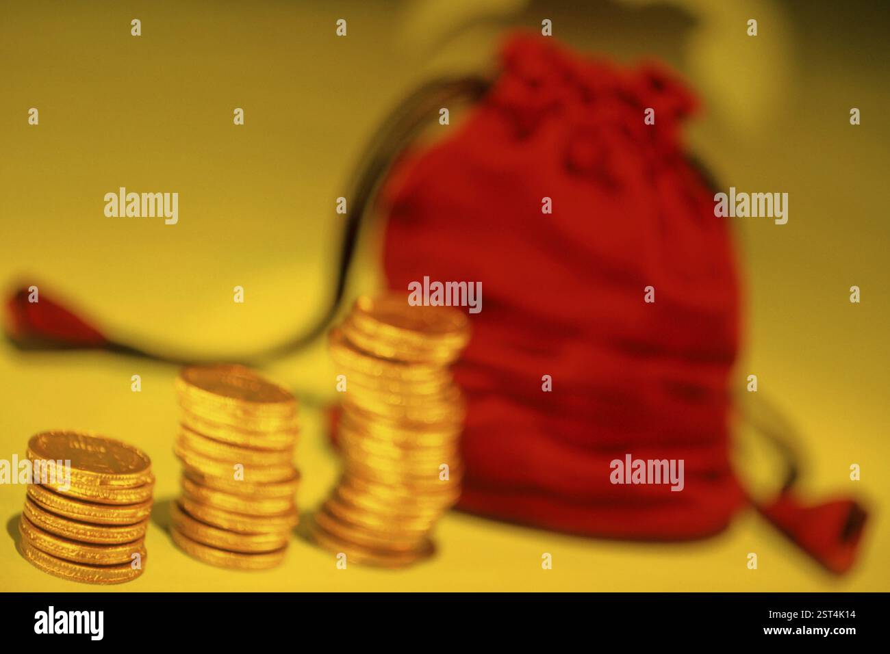 Soldi per la crescita India, Asia Foto Stock