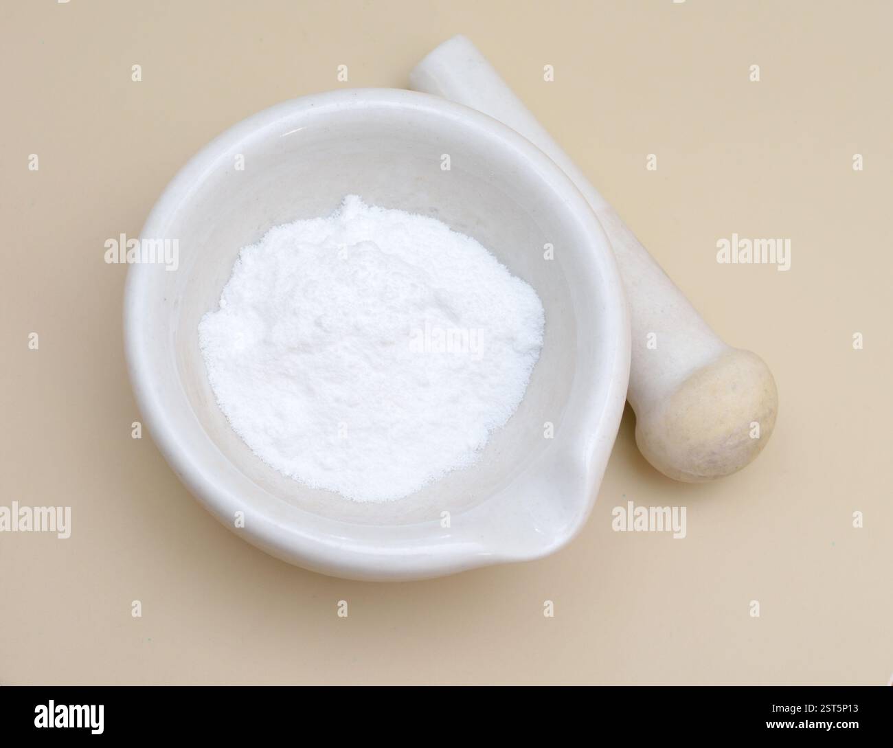 Il diossido di silicio, noto anche come silice, è un ossido di silicio con formula chimica SiO2 Foto Stock