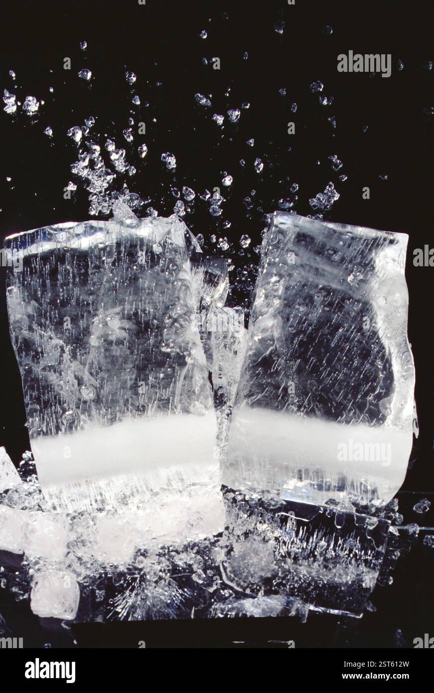 Concetto di ghiaccio Foto Stock