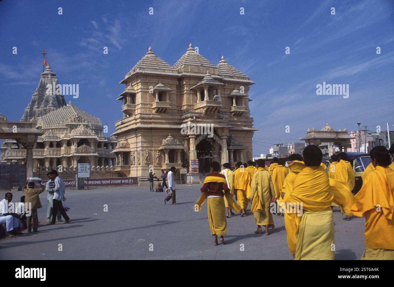 Tempio di Somnath, Gujarat, India, Asia Foto Stock