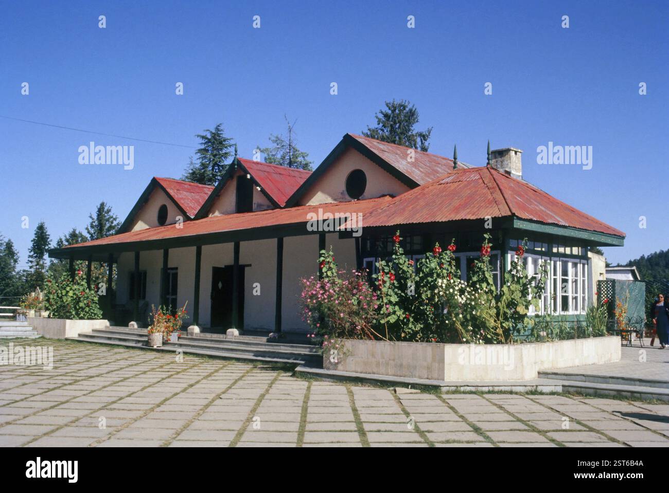 Casa vacanze a Kufri, vicino a Shimla, Himachal Pradesh, India, Asia Foto Stock