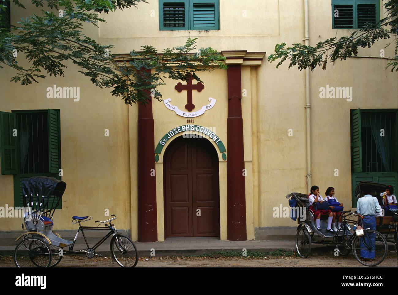 ST. Joseph's Convent, Chandernagore, Bengala Occidentale, India, Asia Foto Stock