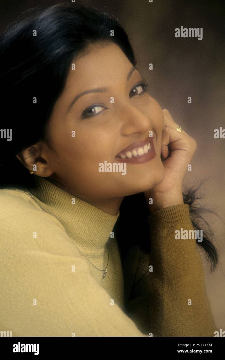 Donna, SIGNOR NO 219 Foto Stock