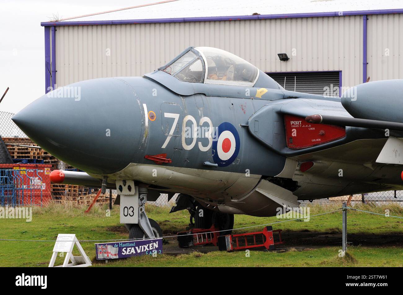 Sea Vixen. Foto Stock