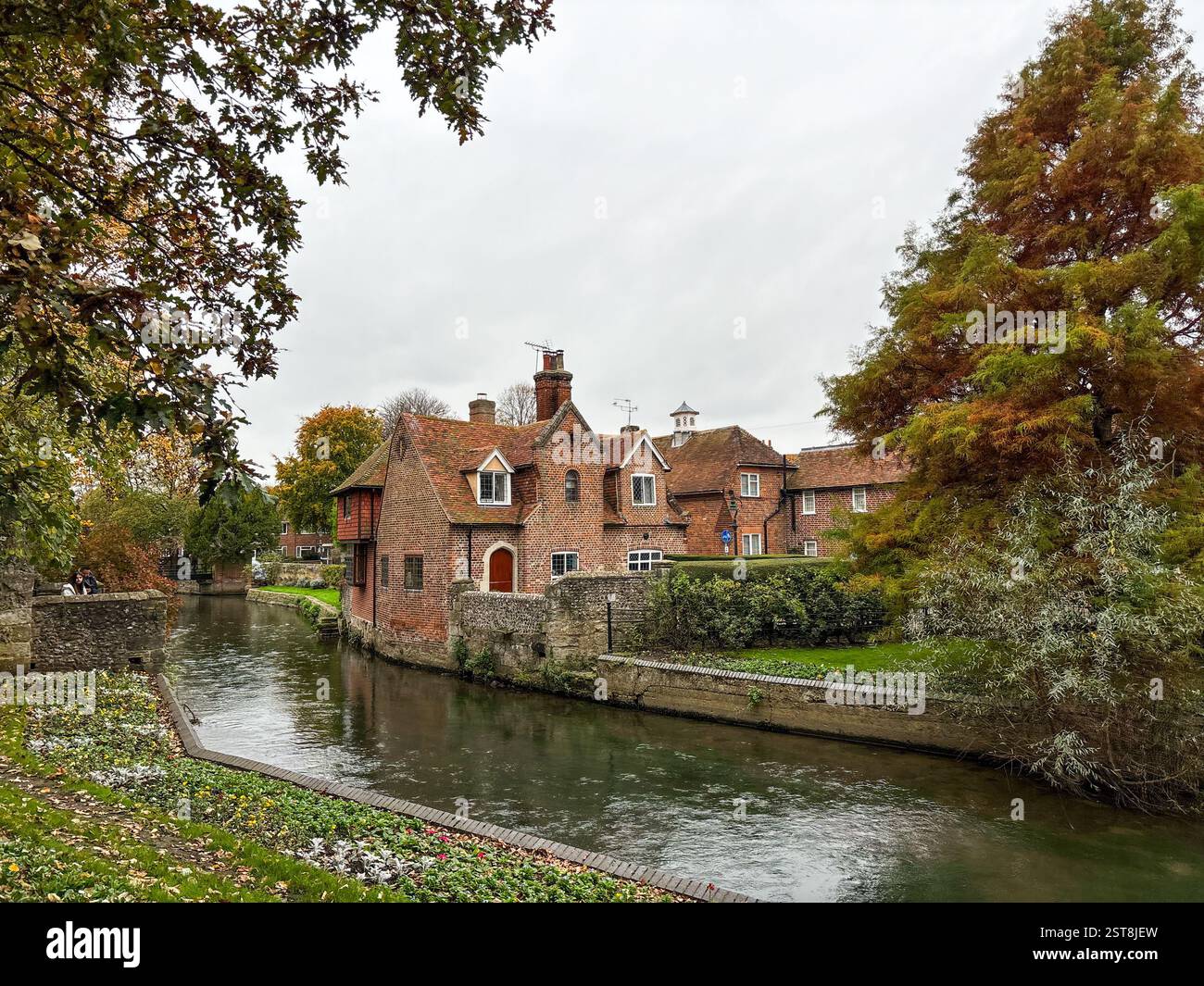 Westgate Gardens Canterbury Foto Stock