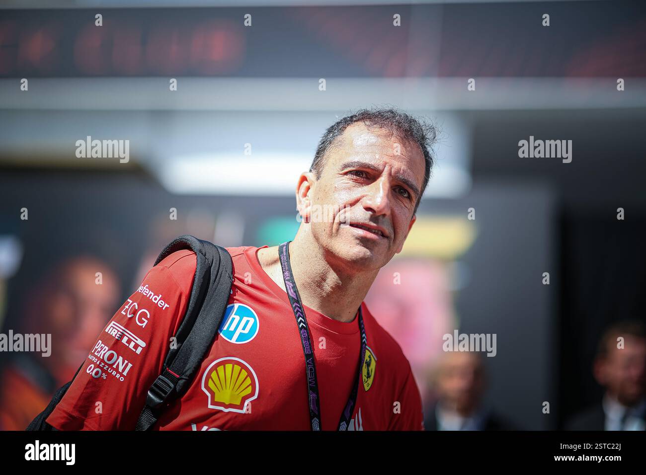 Marc Genè, ex pilota di Minardi e Ferrari Ambassador, ora commentatore di Sky Italia, durante il GP di Monaco, 23-26 maggio 2024 Montecarlo, Formula 1 WO Foto Stock