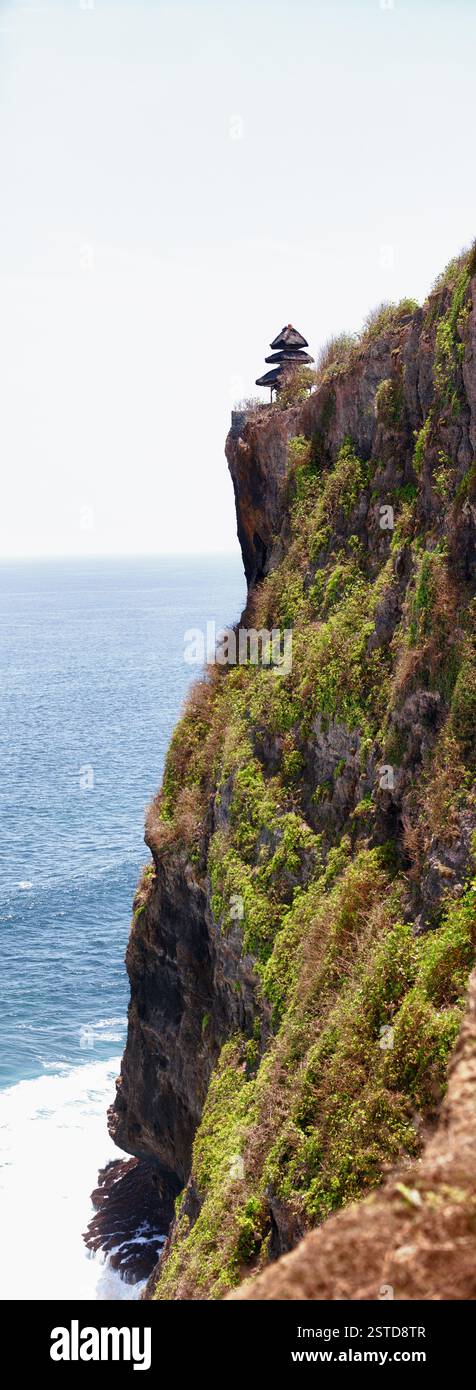 Indonesia, Bali, tempio pura Luhur Uluwatu Foto Stock