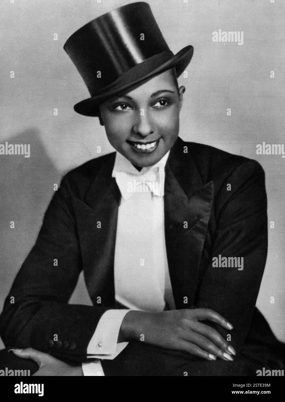 Ballerina e cantante francese Josephine Baker, 1928 Foto Stock