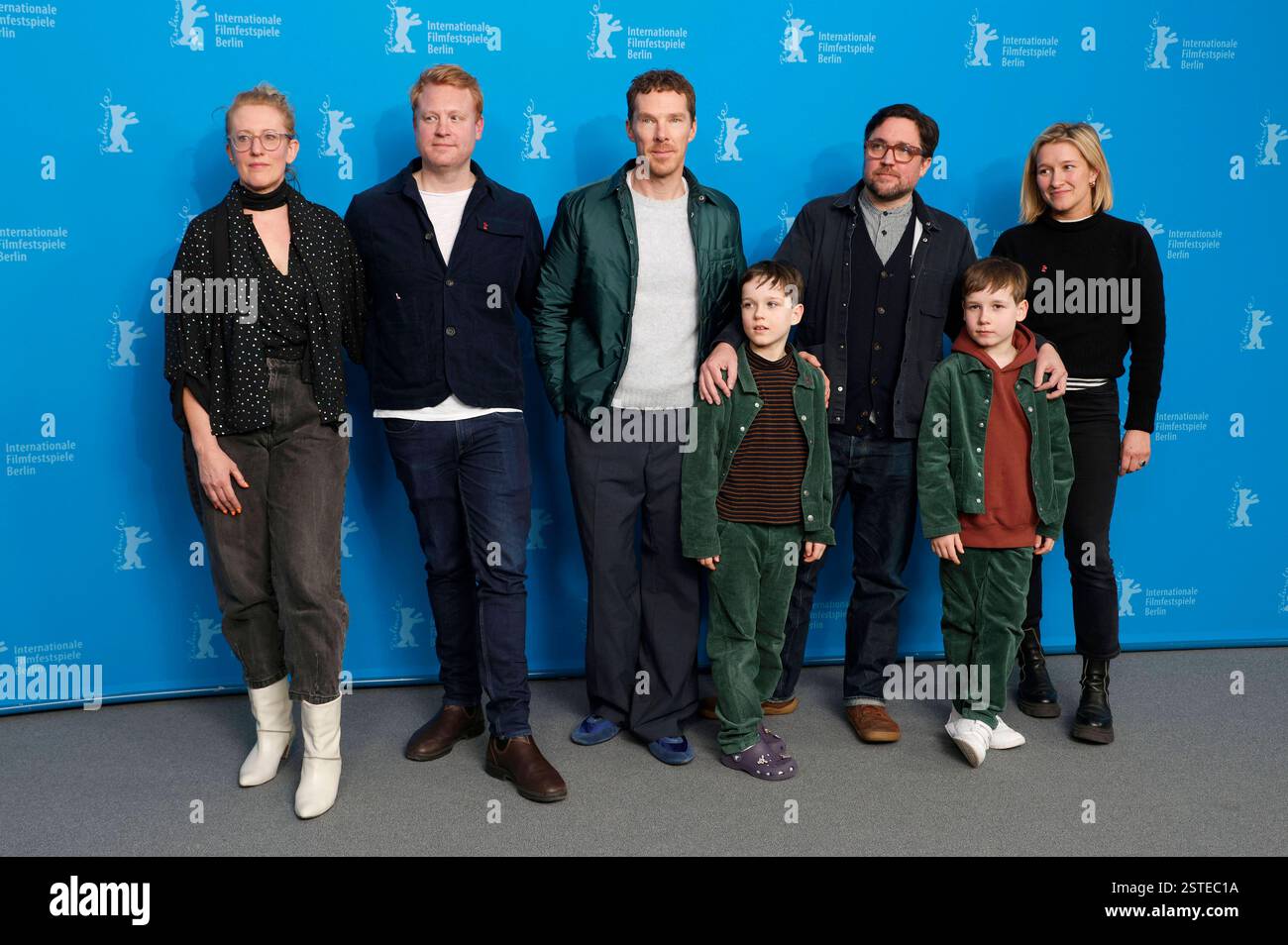 75. Berlinale, The Thing with Feathers Photocall Andrea Cornwell, Adam ...