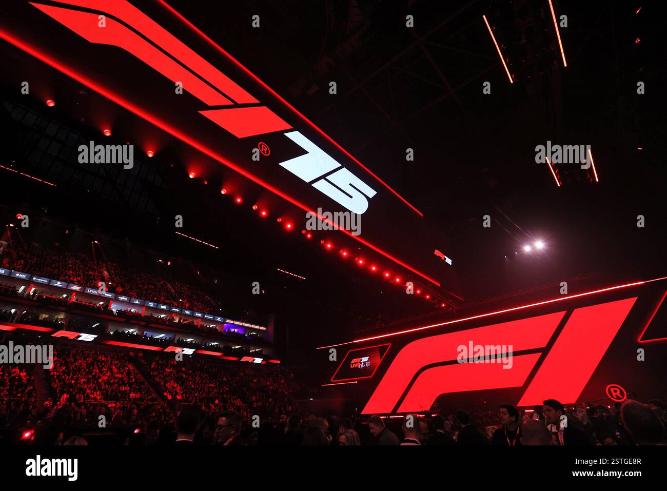 Londra, Regno Unito. 18 febbraio 2025. Atmosfera. 18.02.2025. Formula 1 World Championship, F1 75 Live. O2 Arena, Londra, Inghilterra. Il credito fotografico dovrebbe essere: XPB/Alamy Live News. Foto Stock
