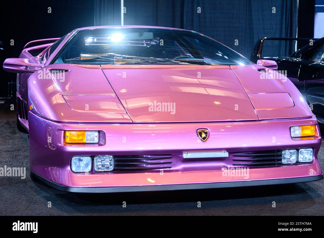 Toronto, ON, Canada - 14 febbraio 2025: 1994 Lamborghini Diablo SE30 presentato alla sezione Auto Exotica durante il Canadian International AutoSho 2025 Foto Stock