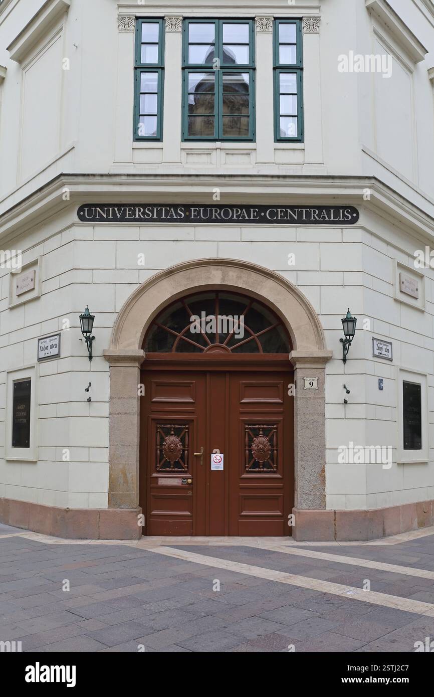 Università dell'Europa centrale Foto Stock