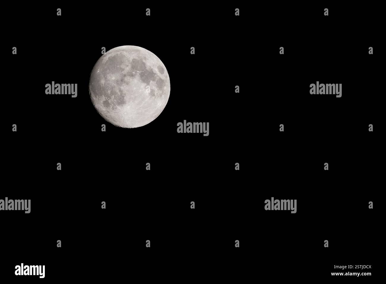 Luna piena, adottate il 7 settembre 2014 Foto Stock
