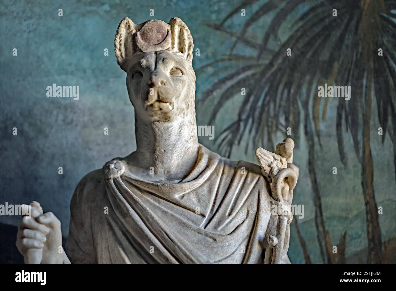Die Vatikanischen Museen (italienisch Musei Vaticani) beherbergen vor allem die päpstlichen Kunstsammlungen und befinden sich auf dem Territorium der Foto Stock