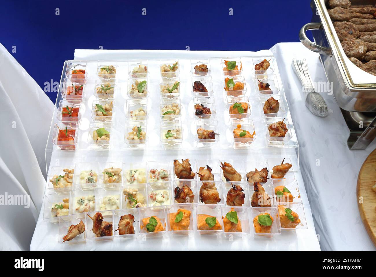 Cibo per Party Foto Stock