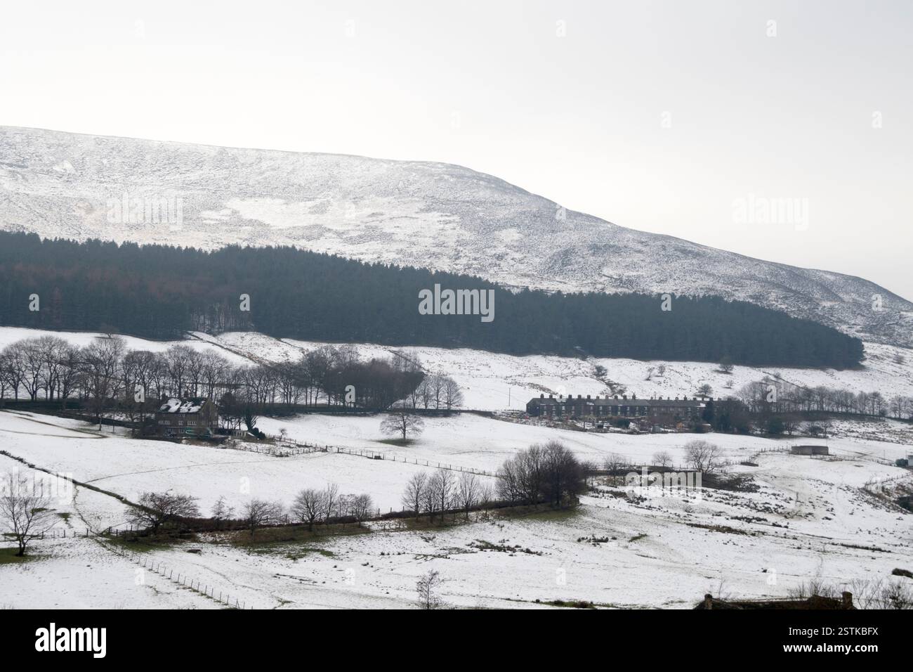 Dove Stone Peak District Foto Stock