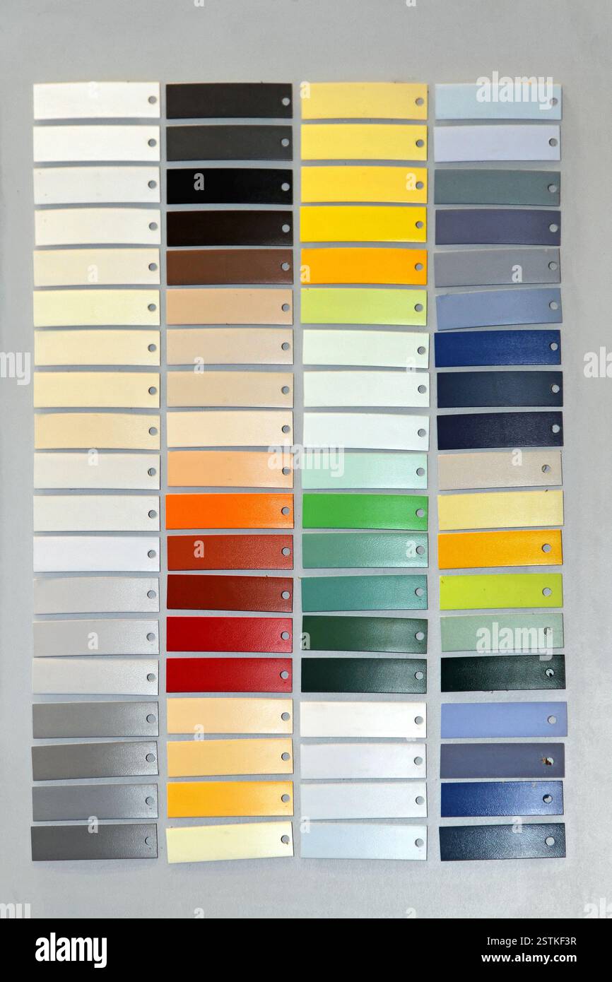 Tavolozza dei colori Foto Stock