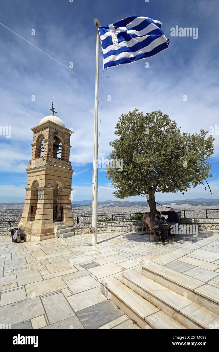 In Grecia le icone Foto Stock