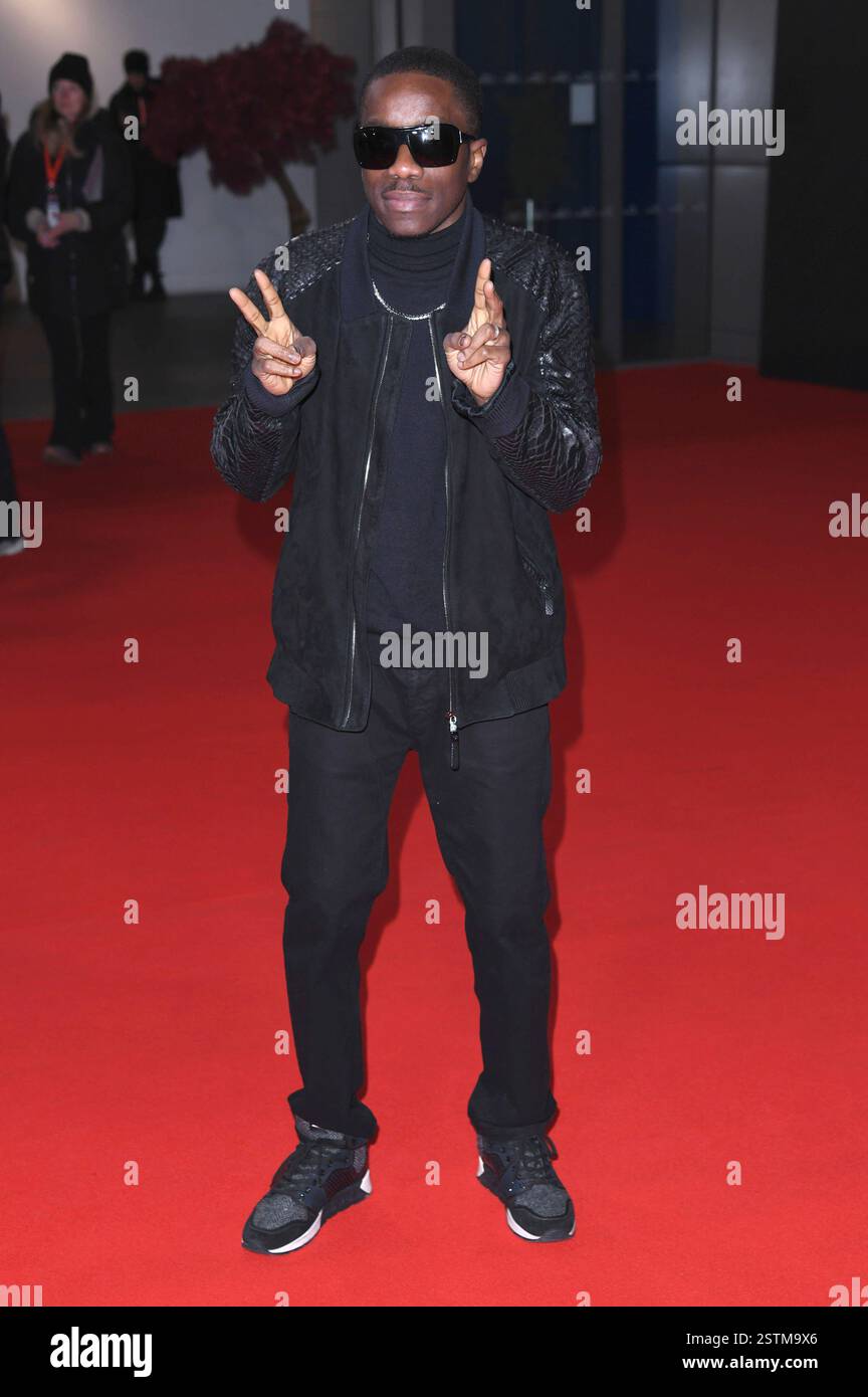 Tinchy Stryder bei der Formel 1 Saison 2025 Eröffnungsfeier F1 75 Live in der O2 Arena. Londra, 18.02.2025 *** Tinchy Stryder alla cerimonia di apertura di Formula 1 stagione 2025 F1 75 Live presso l'O2 Arena di Londra, 18 02 2025 foto:XS.xVasx/xFuturexImagex formel1 5435 Foto Stock