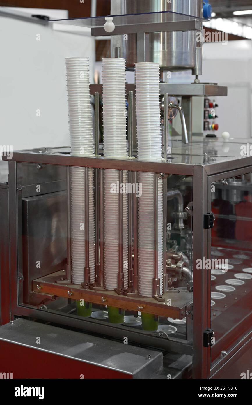 Macchina imballatrice Foto Stock