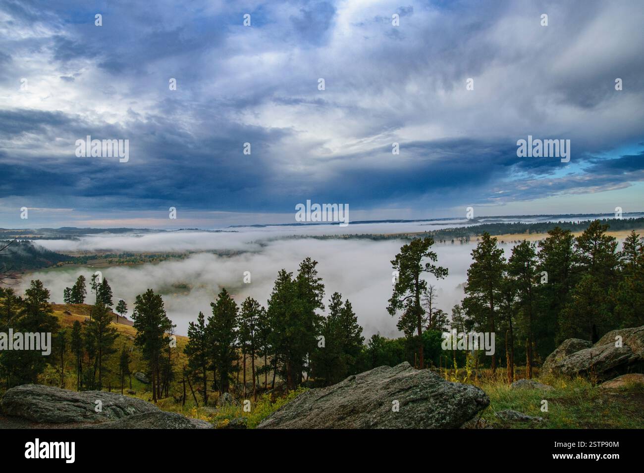 Devils Tower Foto Stock
