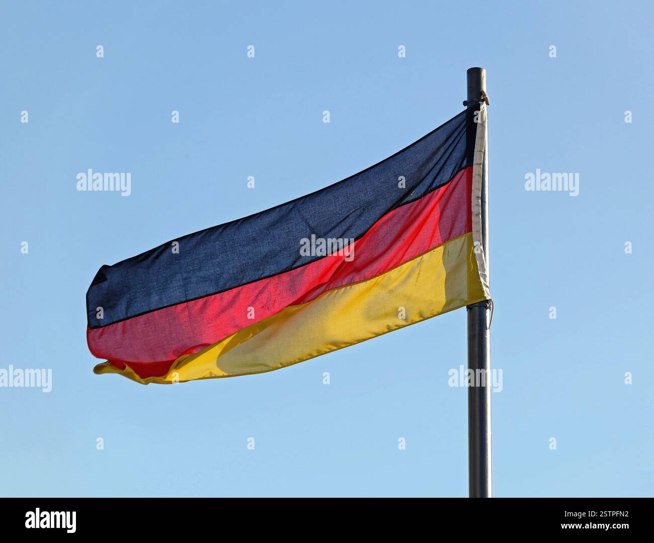 Bandierina della Germania Foto Stock
