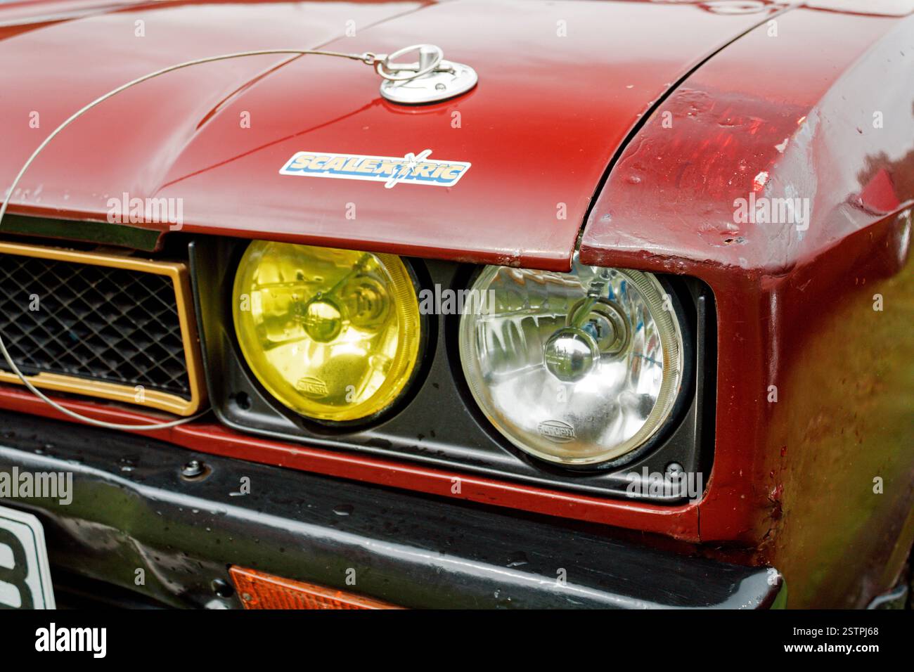 Ford Capri. Weekend d'epoca di Hebden Bridge 2023. Foto Stock