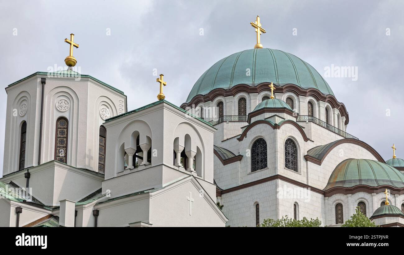 Piccolo e grande Foto Stock