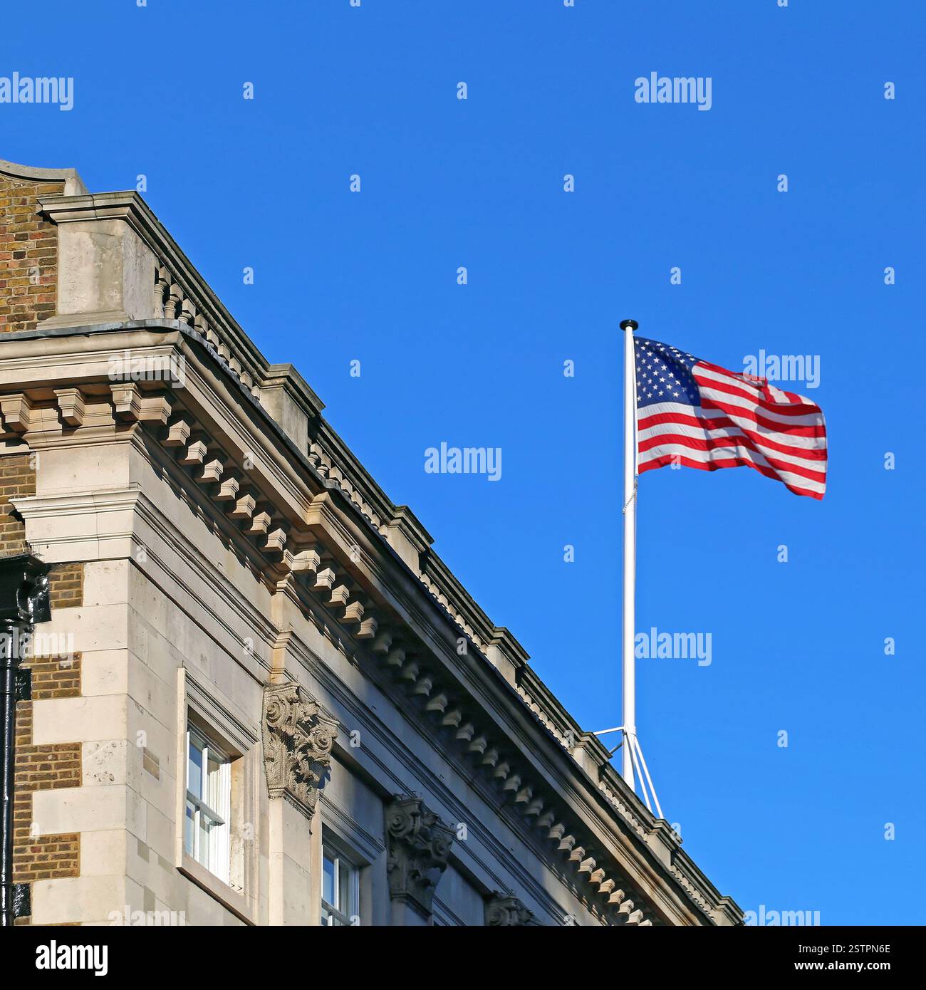 Bandiera USA Foto Stock