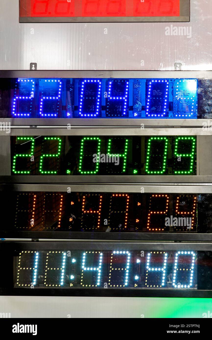 Display a LED Foto Stock