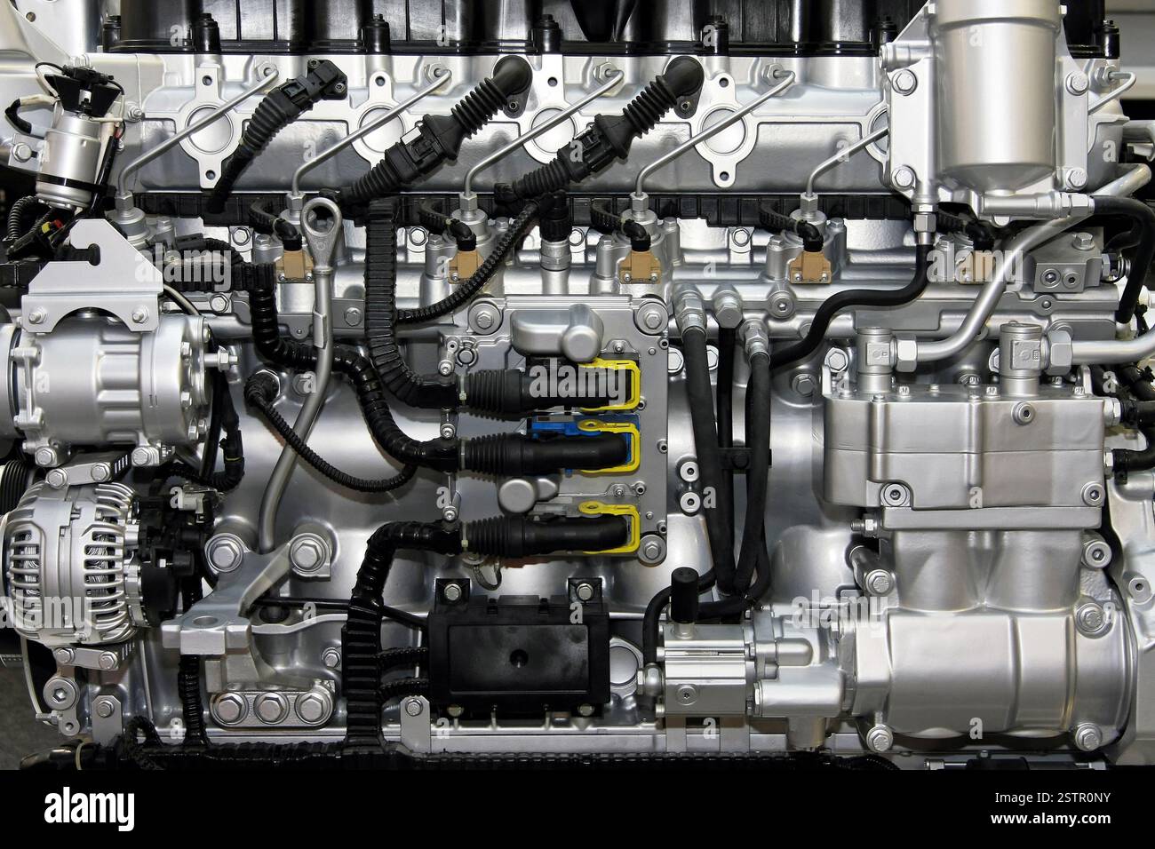 Diesel common rail Foto Stock