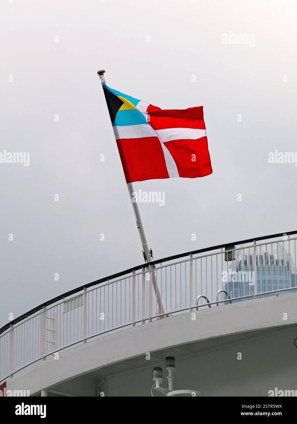 Bahamas Civil Ensign Foto Stock