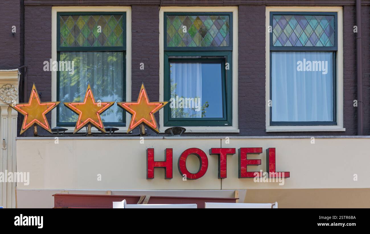 Hotel a tre stelle Foto Stock