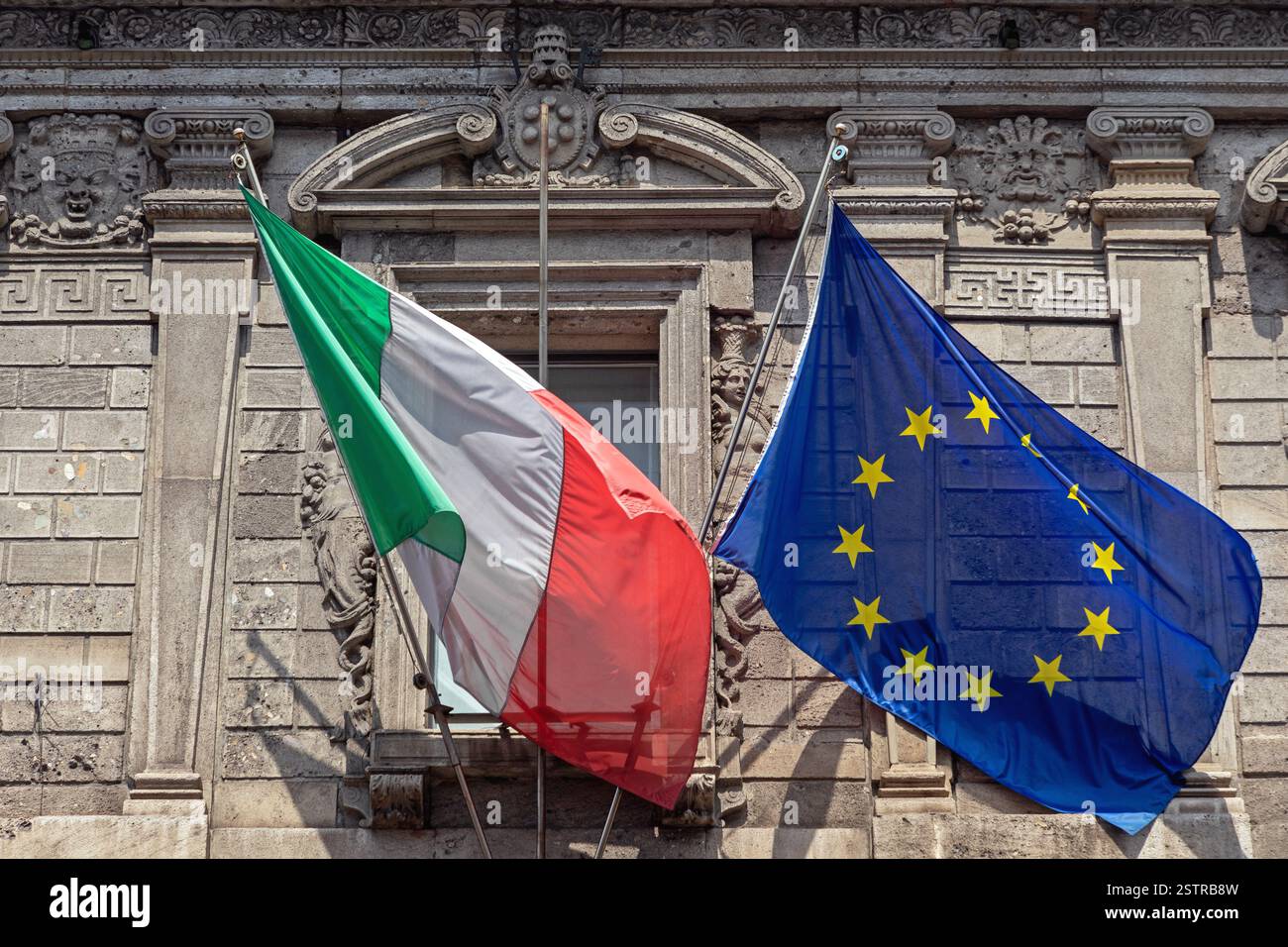 Italia ed Europa Foto Stock