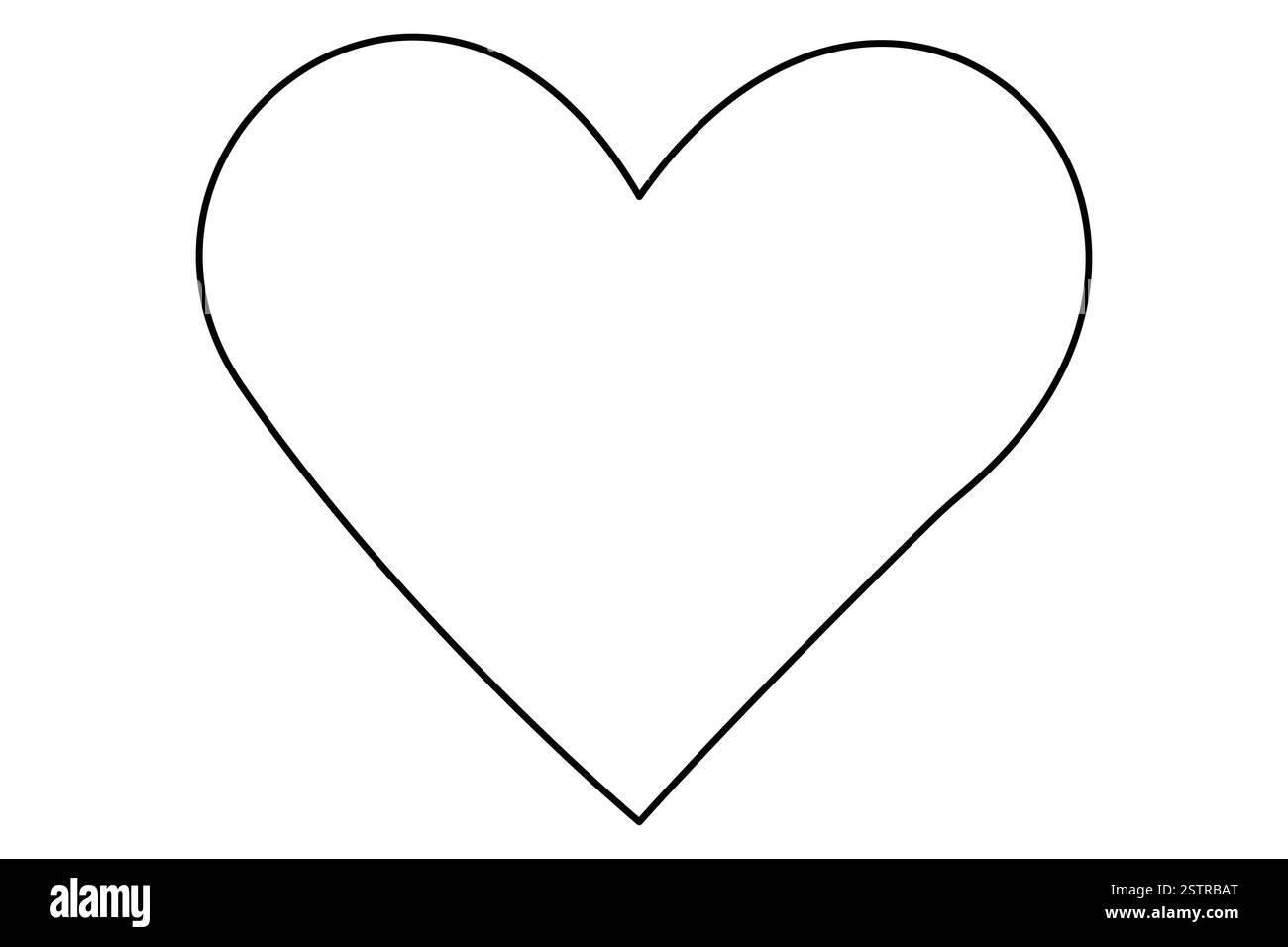 Disegno a una linea del cuore continuo dell'illustrazione vettoriale a mano del cuore Illustrazione Vettoriale