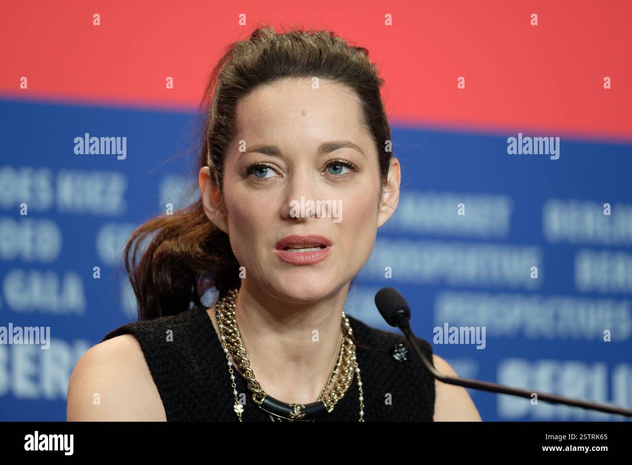 Conferenza stampa "la Tour De Glace" - 75° Festival Internazionale del Cinema di Berlinale 47 Bilder Foto Stock