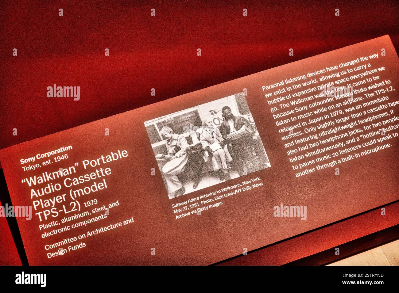 Il Museum of Modern Art è una popolare istituzione culturale di New York, USA 2025 Foto Stock