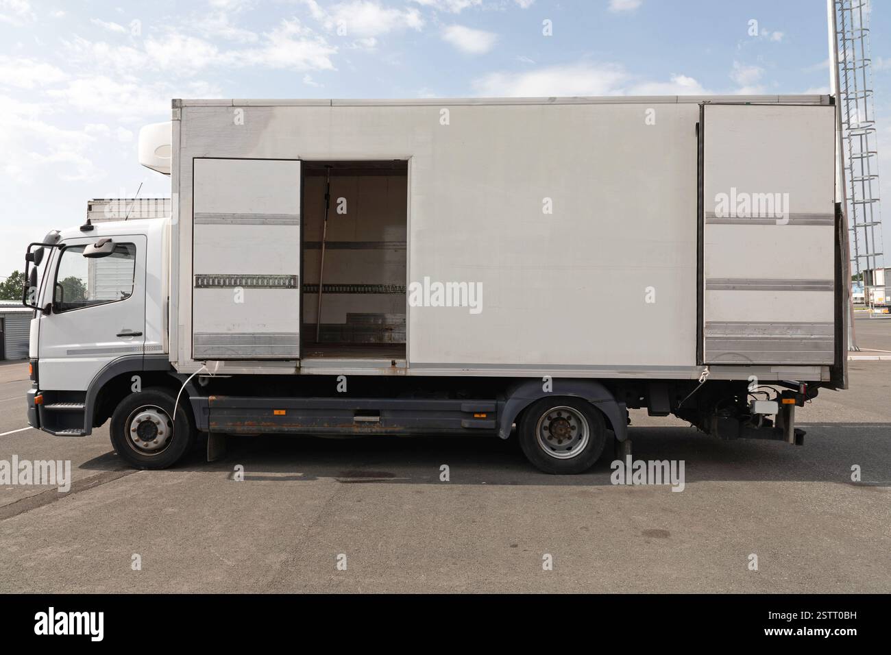 Autocarro refrigerato Foto Stock