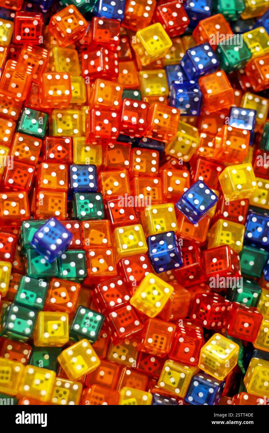 Il colore dice Foto Stock