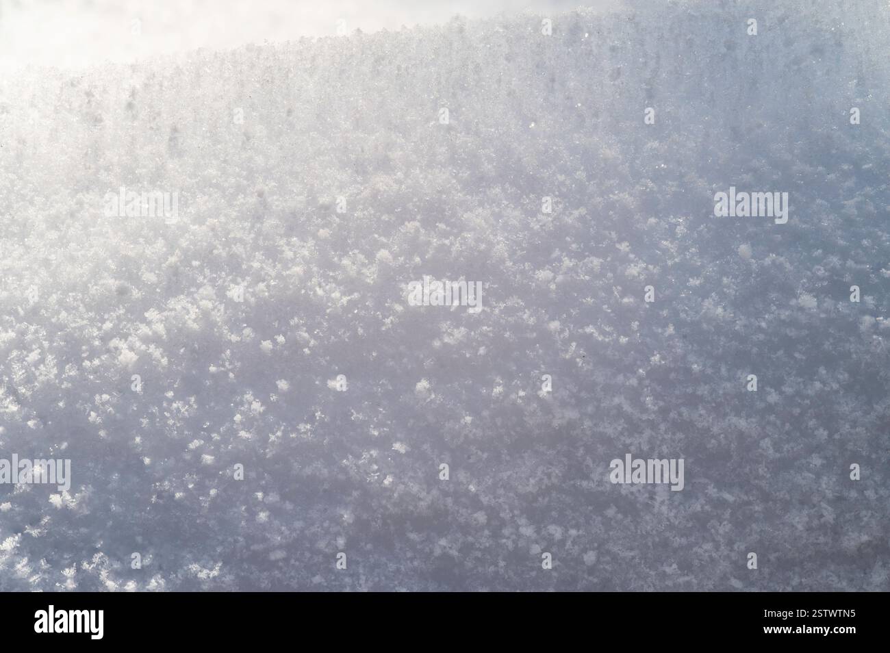 Sfondo bianco con trama nevosa. Vista dall'alto. 20 Foto Stock
