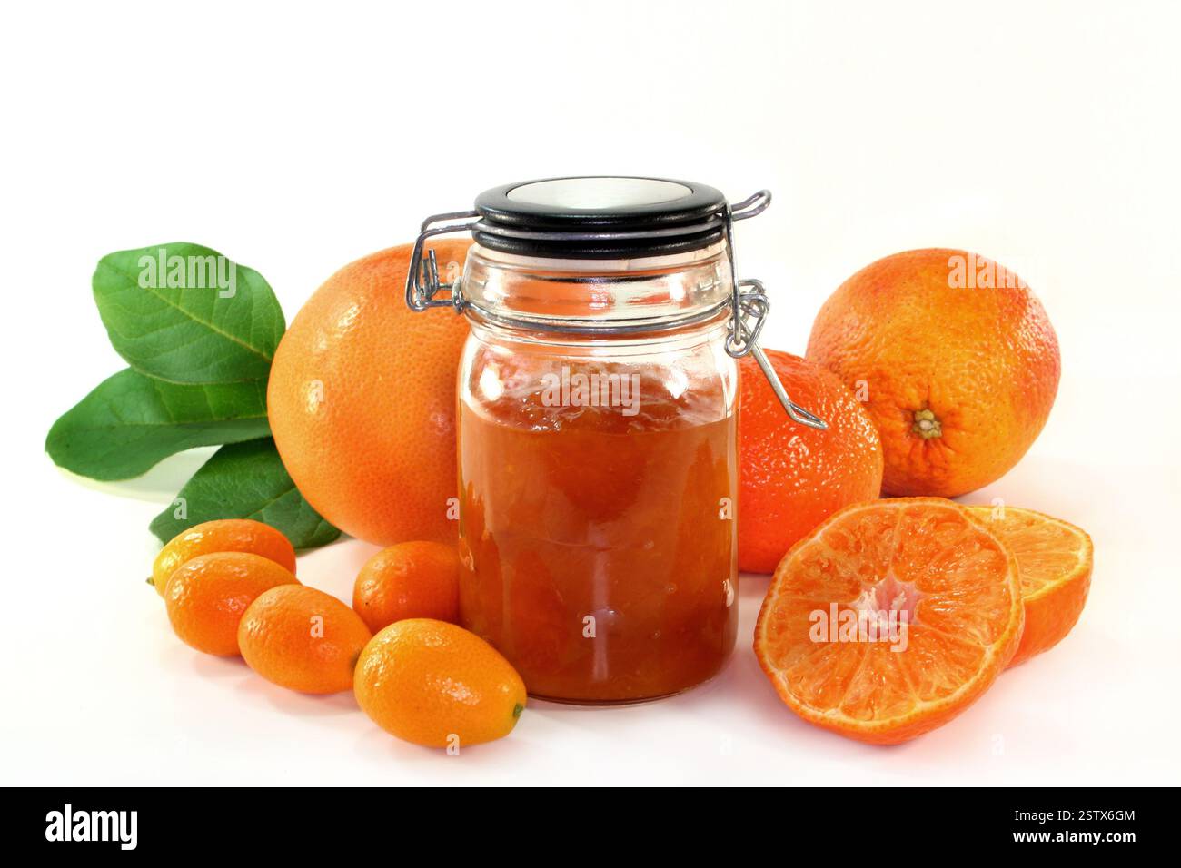 Marmellata di arance Foto Stock