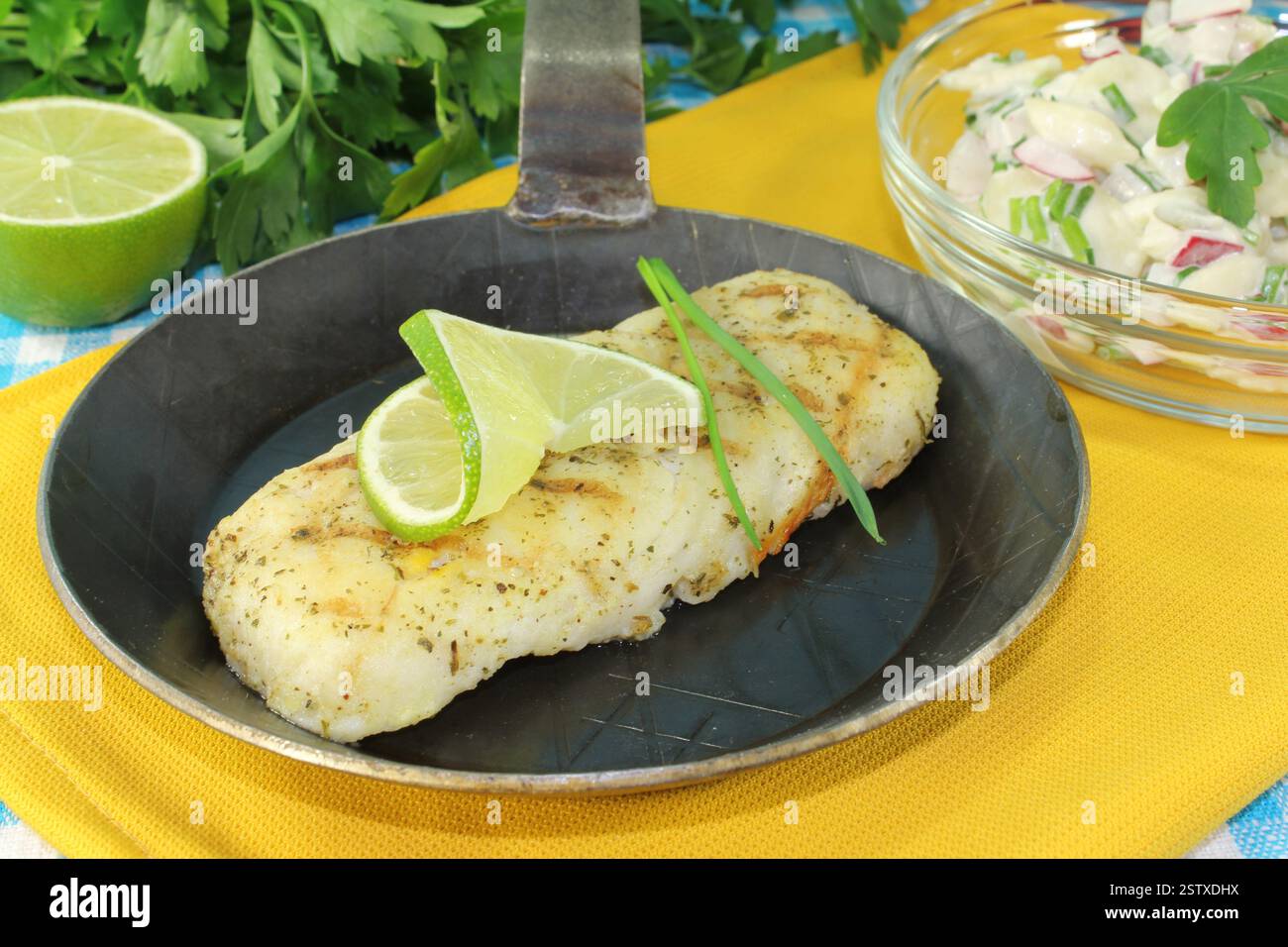 Filetto di nasello Foto Stock