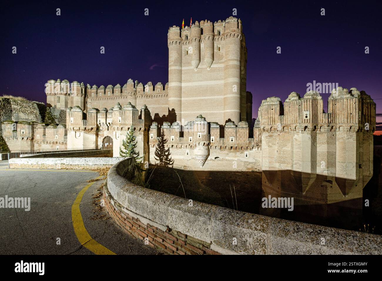 Castello di Coca Foto Stock